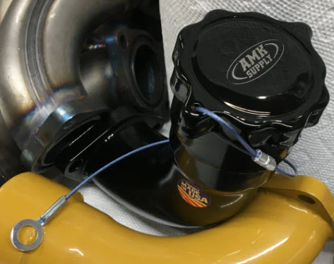 Cat Oil Fill Tube Blk/Blk Cap